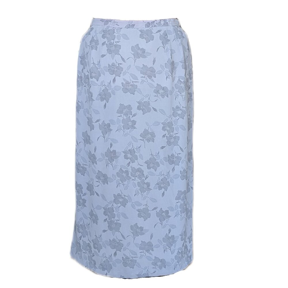 Floral Print Midi Skirt